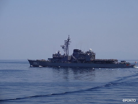護衛艦まつゆきの写真